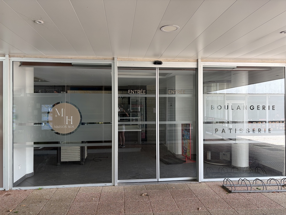 Dépoli avec impression pour la boualngerie Maison MH sur Elancourt dans les Yvelines